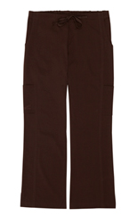 Gina Chocolate Stretch Woven