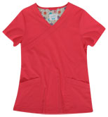 Gwen Tomato Stretch Woven