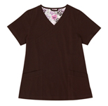 Gwen Chocolate Stretch Woven