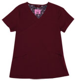 Gwen Wine Stretch Woven