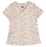 Gwen Lily Khaki Printed Cotton