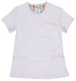 Gabby White Stretch Woven