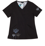 Greta Black Stretch Woven