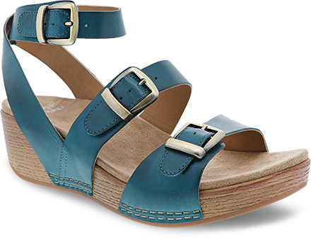dansko lou turquoise