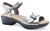 Darby Pewter Metallic Leather