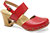 Thea Crimson Veg Tan
