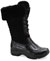 Kassidy Black Milled Leather