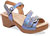 Sandi Iridescent Blue Shagreen