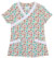 Gwen White Multi Printed Cotton