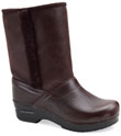 Finley Chocolate Pebbled Shearling