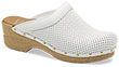 Perfed Sonja White Veg Tan