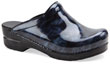 Sonja Blue Marbled Patent
