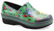 Vesta Green Frog Coated Canvas