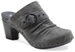 Nadine Charcoal Kid Suede