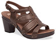 Nina Bronze Metallic Leather
