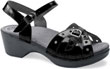 Sissy Black Crinkle Patent