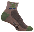 Frogs in Clogs Tan COOLMAX EcoMade Ankle