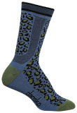 Safari Blue Leopard COOLMAX EcoMade Crew
