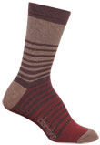 Awning stripe Cappuccino COOLMAX EcoMade Crew