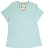 Gwen Seafoam Stretch Woven a Tops from the Healthcare collection.