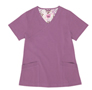 Gwen Purple Stretch Woven a Tops from the Healthcare collection.