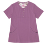 Gilda Purple Stretch Woven a Tops from the Healthcare collection.