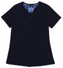 Gilda Navy Stretch Woven a Tops from the Healthcare collection.