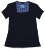 Grace Navy Stretch Woven a Tops from the Healthcare collection.