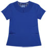 Gabby Royal Stretch Woven a Tops from the Healthcare collection.