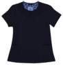 Gabby Navy Stretch Woven a Tops from the Healthcare collection.