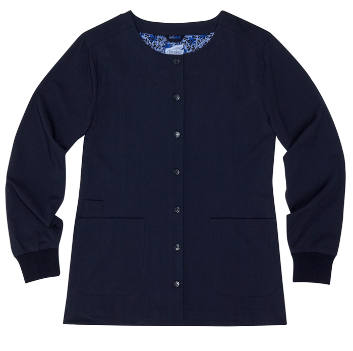 Georgina Navy Stretch Woven