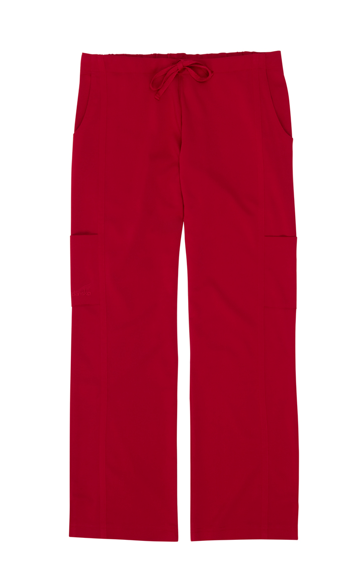 Gina Red Stretch Woven