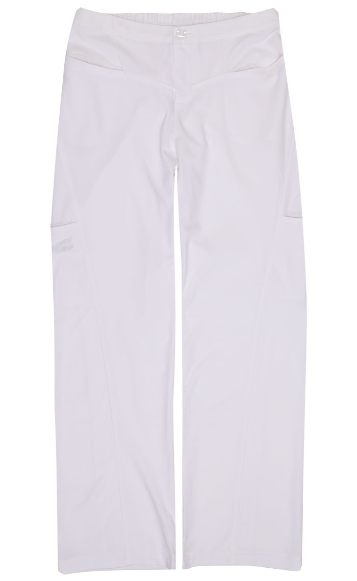 Gail White Stretch Woven