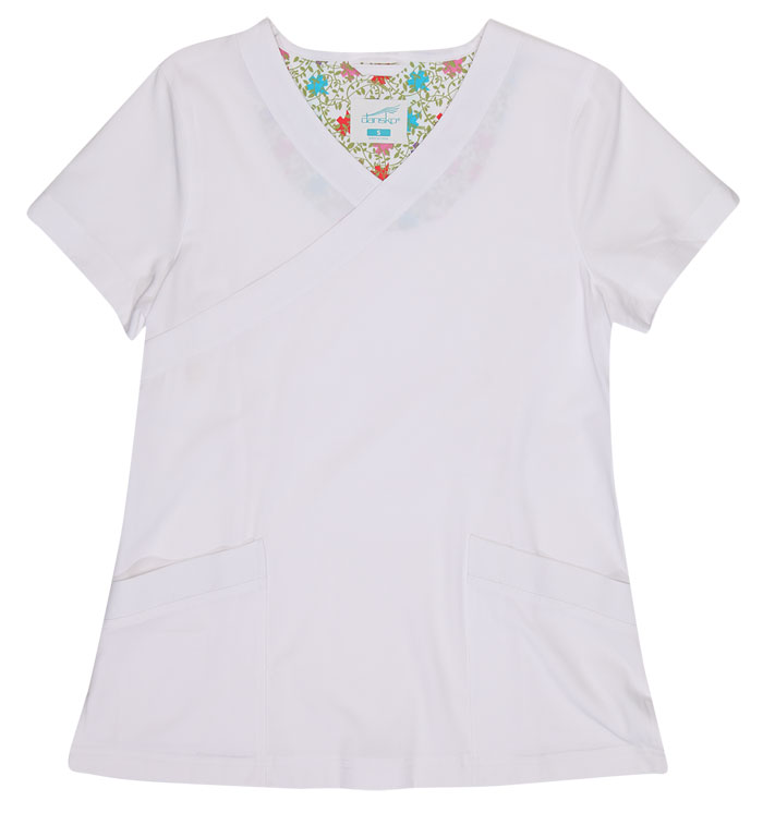 Gwen White Stretch Woven