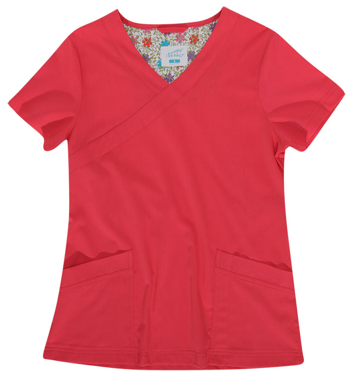 Gwen Tomato Stretch Woven
