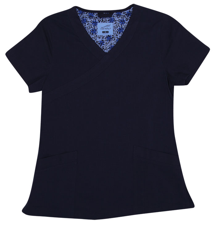 Gwen Navy Stretch Woven