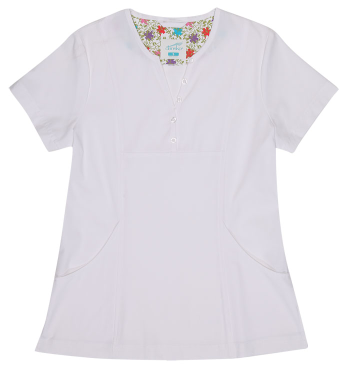 Gilda White Stretch Woven
