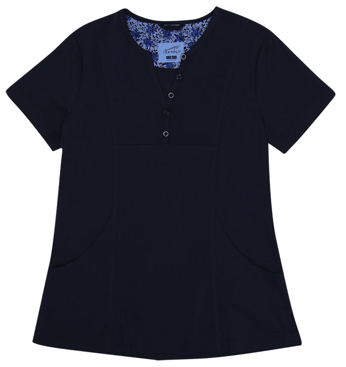 Gilda Navy Stretch Woven