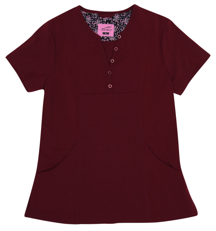 Gilda Wine Stretch Woven