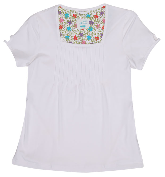 Grace White Stretch Woven