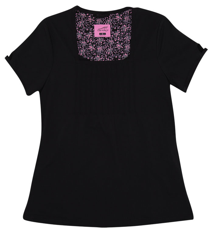 Grace Black Stretch Woven