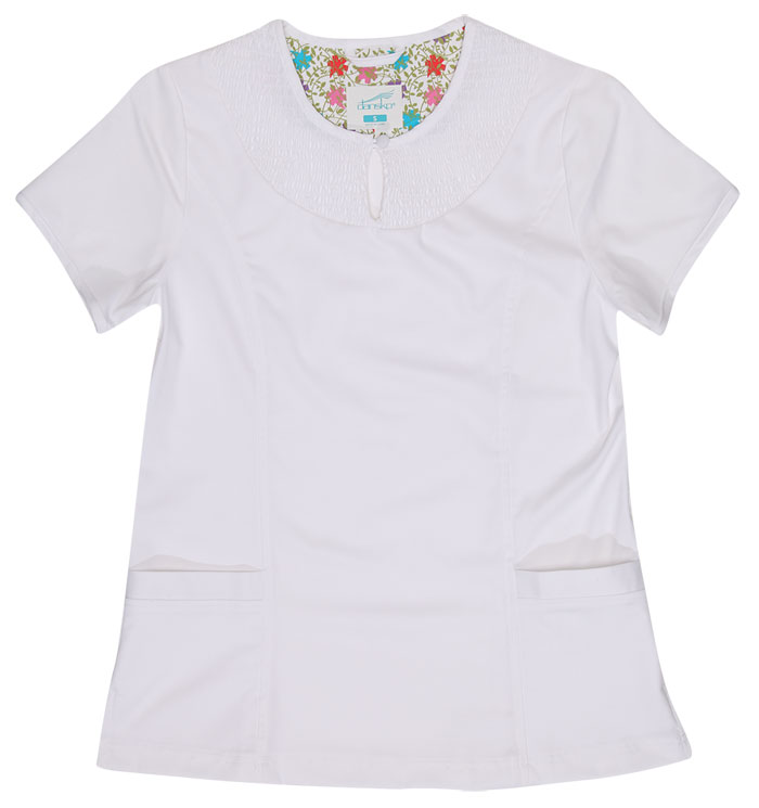 Gabby White Stretch Woven