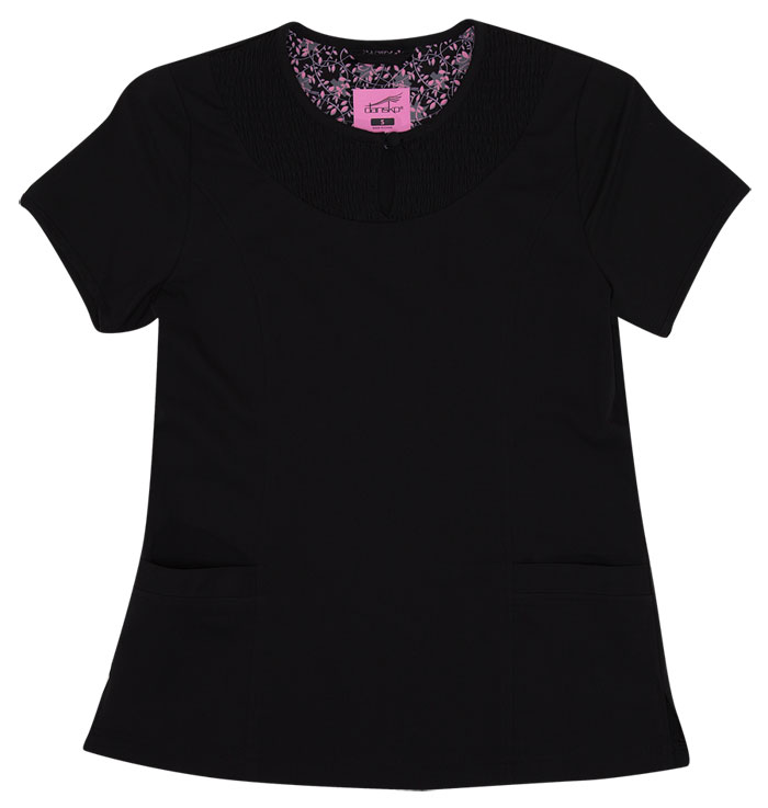 Gabby Black Stretch Woven
