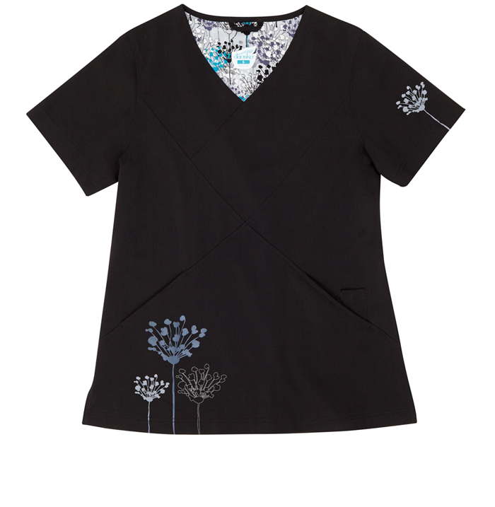 Greta Black Stretch Woven