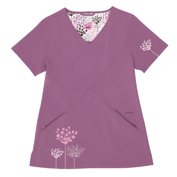 Greta Purple Stretch Woven