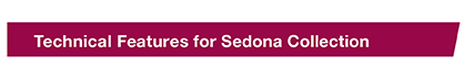 Sedona Tech Features