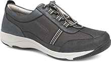 Helen Charcoal/Metallic Suede