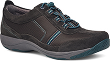 Helen Black Olive Suede