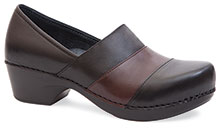 Tenley Black Brown Nappa