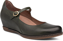 Dansko Outlet - Loralie Moss Burnished Calf